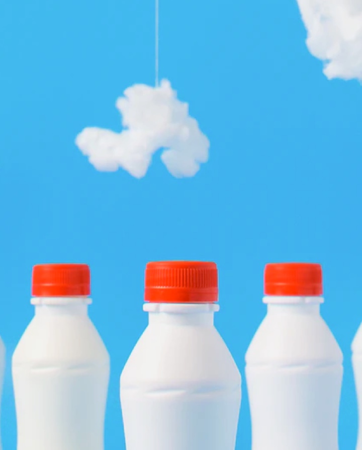 five milkbottles